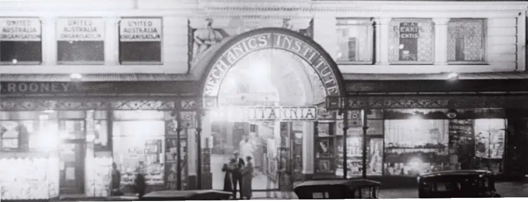 Ballarat Mechanics' Institute masthead